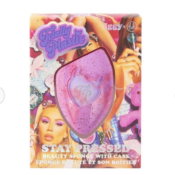 BH Cosmetics X Iggy Totally Plastic Stay Pressed Sponge w/Case - Picture 6 of 6